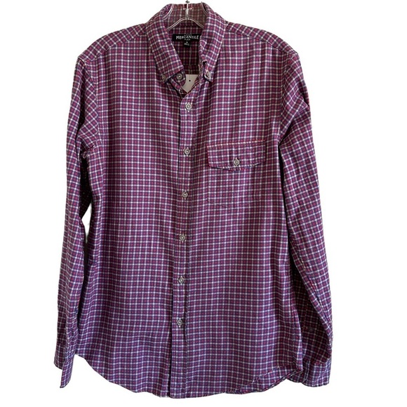 J. Crew Other - J Crew Men's Plaid Mercantile Flex Casual Cotton Shirt Sz S